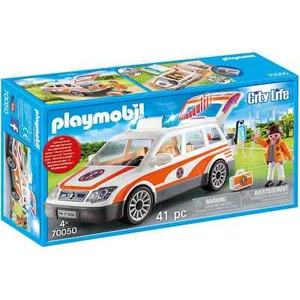 Playmobil 70050 Notarzt PKW mit Licht und Sound Ersatzteile - Arzt Figur u.v.m - Picture 1 of 35