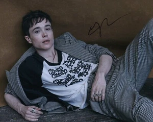 ELLIOT SEITE SIGNIERT COOLES FOTO (1) - Bild 1 von 1