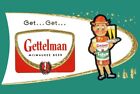 Gettelman Beer Of Milwaukee, Wisconsin New Sign-16X24" Usa Steel Xl Size- 4Lbs
