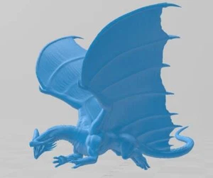 Adult Copper Dragon Metallic Mini - DND - Pathfinder - Dungeons & Dragons - RPG - Picture 1 of 4