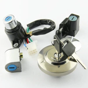 Ignition Key Switch Lock Set for Honda CMX250 REBEL 1985-2014 CA125 1995-1999 - Picture 1 of 5