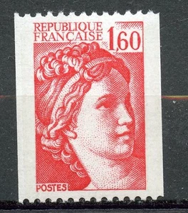 STAMP / TIMBRE FRANCE NEUF N° 2158 ** TYPE SABINE ROULETTE - Imagen 1 de 1