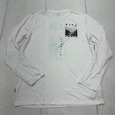 Camiseta Old Navy Active Blanca Elevada Gráfica Manga Larga Niño Talla XL 14-16 Foto 1 de 4