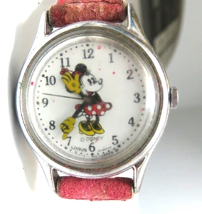 Lorus Women's / Childs Minnie Mouse Watch - V515 6080 New Battery - Picture 1 of 6