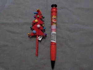 Jumbo Rudolph Pen Christmas Tree Bells Holiday Seasonal Stocking Stuffer NEW! - Picture 1 of 4