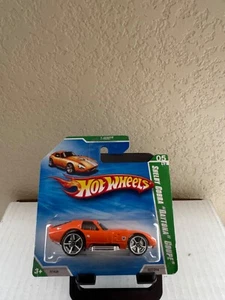 2010 Hot Wheels Treasure Hunt #5 Shelby Cobra Daytona Coupe Short Card E4 - Picture 1 of 1