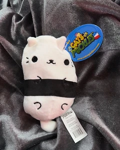 Neu mit Etikett Cats vs Pickles Wasabi Katze #087 Sitzsack Plüsch 4 Zoll NEU mit Etikett - Bild 1 von 3