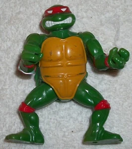 Figura TMNT Teenage Mutant Ninja Turtles Head Droppin' Raph Raphael 1991 Funciona - Imagen 1 de 2