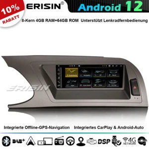 8-Kern 64GB Android 13 Autoradio GPS Navi für Audi A4 DAB+WiFi CarPlay IPS BT5.0 - Bild 1 von 21
