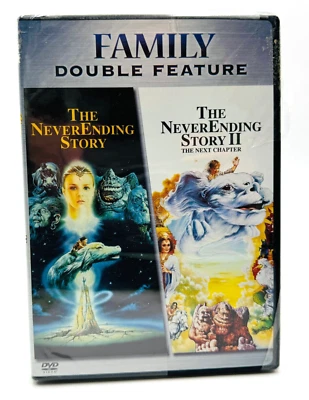 The NeverEnding Story I & II Next Chapter Double Feature Family DVD SEALED - Image 1 of 4