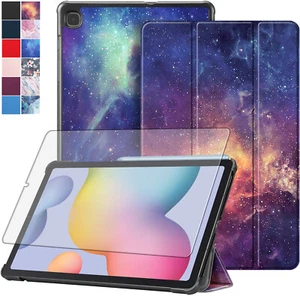 Smart Cover+ 9H Protector Cristal Samsung Galaxy Tab S6 Lite 10.4 2024 2022 2020 -3 - Imagen 1 de 26