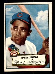 1952 Topps #193 Harry Simpson EX