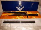 New 15" Mason Ceremonial Masonic Dagger Sword Freemason G Stainless Knife EYE 