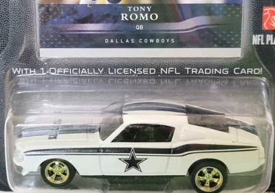 NFL Dallas Cowboys 1967 Ford Mustang Fastback (2008 Issue - RARE GOLD RIMS) AWAY - Image 1 of 4
