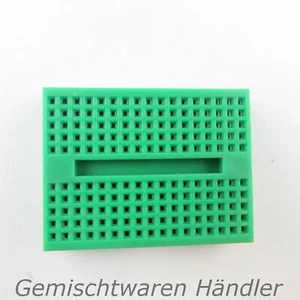 Breadboard grün RM2,54 x 170 Steckboard Experimentierboard Jumperwires Board - Picture 1 of 1