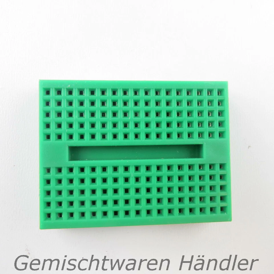 Breadboard Verde RM2,54 X 170 Steckboard Experimentierboard Jumperwires Board - Imagen 1 de 1