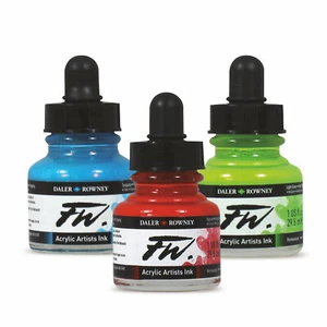 Daler Rowney FW Artists Acryltinte 29,5 ml - Bild 1 von 46
