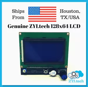 ZYLtech RAMPS 1.4 STAMPANTE 3D 12864 LCD controller intelligente - Foto 1 di 4