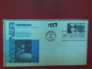 U. S. Stamp FDC # 1557 -  Pioneer Spacecraft  - Fleetwood cachet- comb. shipping - Picture 1 of 1