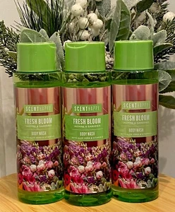3 Pack FRESH BLOOM Jasmine & Gardenia Scent Happy Body Wash 13oz each New - Picture 1 of 4