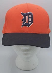 Detroit Tigers Snapback Hat Nike Dri Fit MLB Orange Cooperstown Collection EUC - Picture 1 of 10