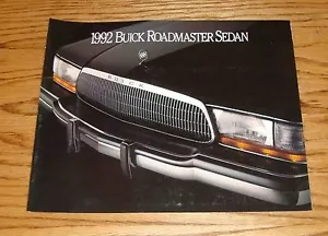 Original 1992 Buick Roadmaster Sedan Foldout Sales Brochure 92 - Picture 1 of 2