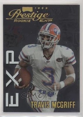 1999 Playoff Prestige EXP Reflections Gold /1000 Travis McGriff #EX5 Rookie RC - Image 1 of 2