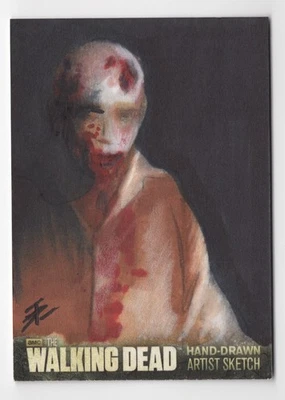 2013 Cryptozoic THE WALKING DEAD Season 3 Sketch Card by Tim Proctor 1/1 (E) - Image 1 of 2