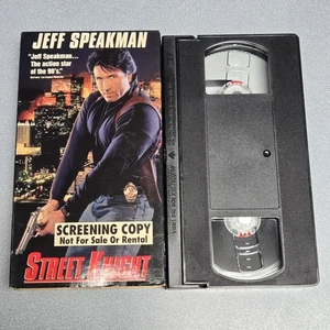 Street Knight VHS Cannon Films Jeff Speakman 1993 Screener Copy - Picture 1 of 3