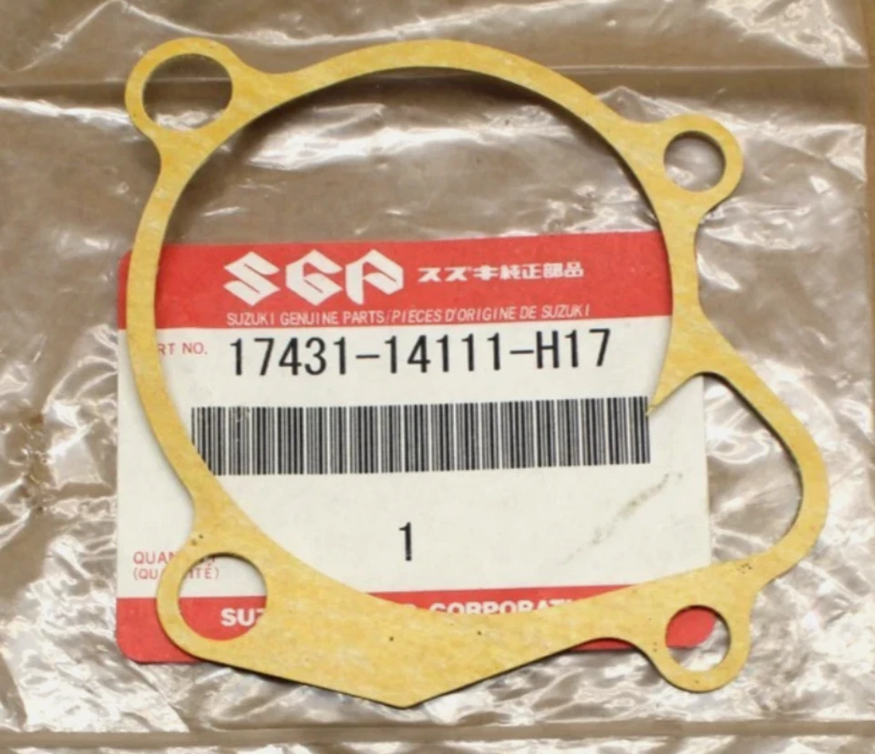 Junta de bomba de agua OEM Suzuki RM125 1981-1985 17431-14111-H17 Foto 1 de 1