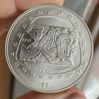 MESSICO 1 ONCIA OZ 1998 PRECOLOMBIANA SERPIENTE CON CARNEO ARGENTO SILVER 999