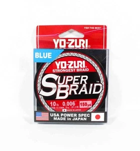 Yo Zuri Duel P.E Line Super Braid 150YDS 10Lbs (0.15mm) Blue R1256-B (1118) - Picture 1 of 6