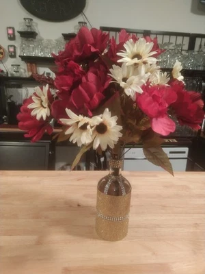 Вазы с центральным элементом для 💐ОСОБЫХ СЛУЧАЕВ💐 (4) ваз ручной работы - стеклянные - Изображение 1 из 4