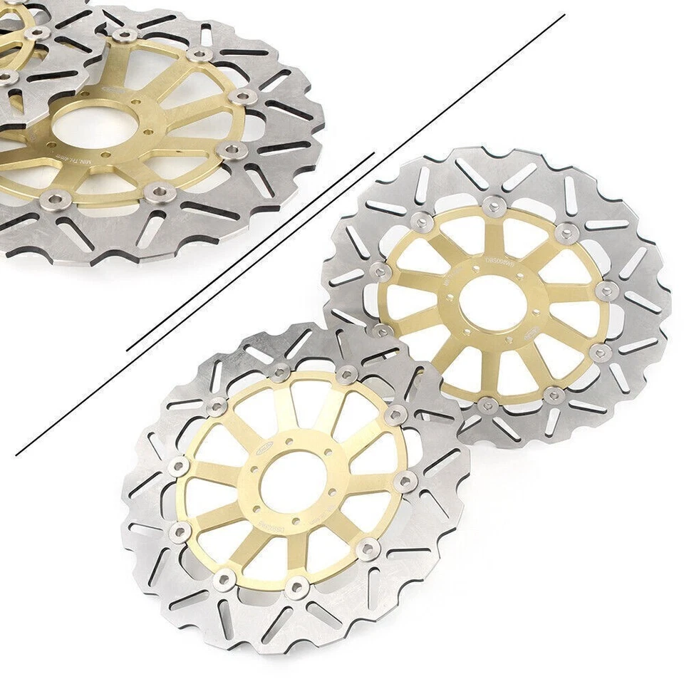 Front Brake Discs Rotors Pad For Honda 95-98 CBR600RR & 94-97 CBR 900RR VFR 750F - Изображение 1 из 4