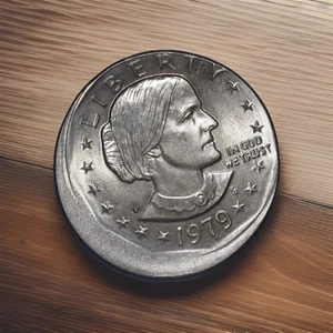 1979 Susan B Anthony, SBA, O/C, Off Center Error - Picture 1 of 2