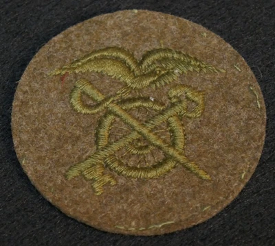 WWI US Army Quartermaster Corps QMC Private First Class PFC Wool Sleeve Patch - Image 1 of 3