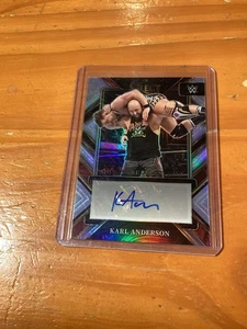 2023 Panini Select WWE Karl Anderson Autograph Card Signature Selections - Bild 1 von 2