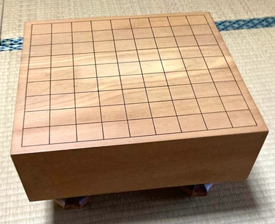 Nintendo Japanese Chess Wooden Shogi Board Only with Legs Strategy Game USED F/S - Image 1 of 4