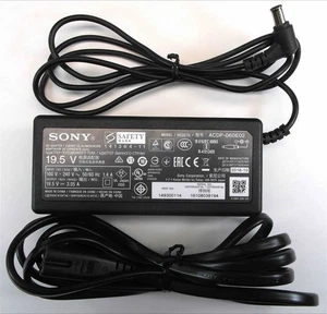 New Original OEM Sony 19.5V AC Adapter&Cord for Sony Bravia KDL-32WE615 LCD TV - Picture 1 of 3