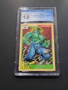 1991 Impel Marvel Serie 2 Come Nuovo 9.5 Grado Hulk #53) - Foto 1 di 4