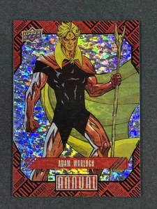 ADAM WARLOCK SILVER SPARKLE PARALLEL #2 UPPER DECK MARVEL ANNUAL 2023/24 - Bild 1 von 2