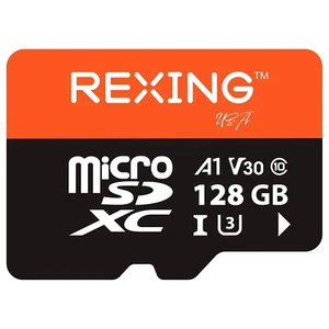 REXING microSDXC UHS-3 4K Full HD High Speed Transfer Monitoring 128GB SD Card - Picture 1 of 7