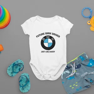 Baby Body | Bmw Strampler | Geschenkidee Baby I Baby body mit spruch - Bild 1 von 3