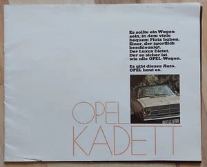 Heft Opel Kadett 1969 14 KADETTen Charakter sportlich Fotos Technik Sicherheit - Picture 1 of 20