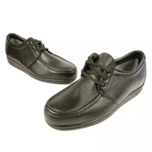Red Wing Work Safety Men's Shoes Black Leather Steel Toe Oxford 8204 Size 8 New - Picture 1 of 12