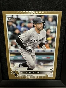 2022 Topps Update Series - Gold #US204 A.J. Pollock /2022 - Picture 1 of 3