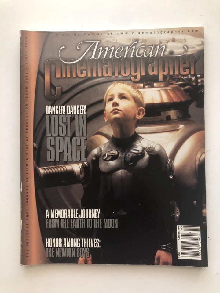 AMERICAN CINEMATOGRAPHER Magazine April 1998 LOST IN SPACE - Image 1 of 1