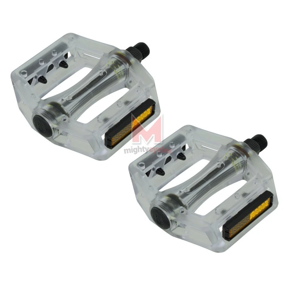 ¡NUEVO! Cuerpo de resina translúcida Pedal de bicicleta 9/16" BMX MTB FIXlE Bicicleta de carretera de montaña Foto 1 de 1