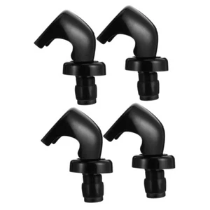 2PCS Silicone Wine Stoppers Acrylic Vacuum Champagne Cork Beverage Sealing Plug - Picture 1 of 9