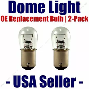 Dome Light Bulb 2-Pack OE Replacement - Fits Listed Studebaker Vehicles - 1004 - Bild 1 von 1